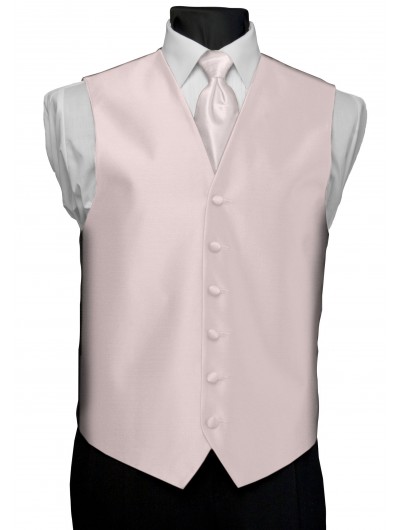 'After Six' Aries Full Back Vest - Pink 